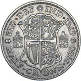 1930 Halfcrown - George V British Silver Coin