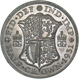 1931 Halfcrown - George V British Silver Coin - Very Nice