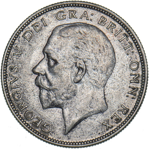 1931 Halfcrown - George V British Silver Coin - Very Nice