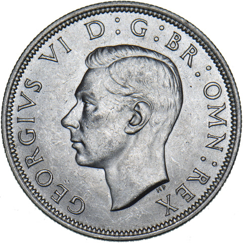 1942 Halfcrown - George VI British Silver Coin - Superb