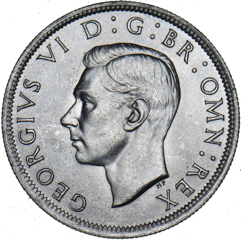 1943 Halfcrown - George VI British Silver Coin - Superb