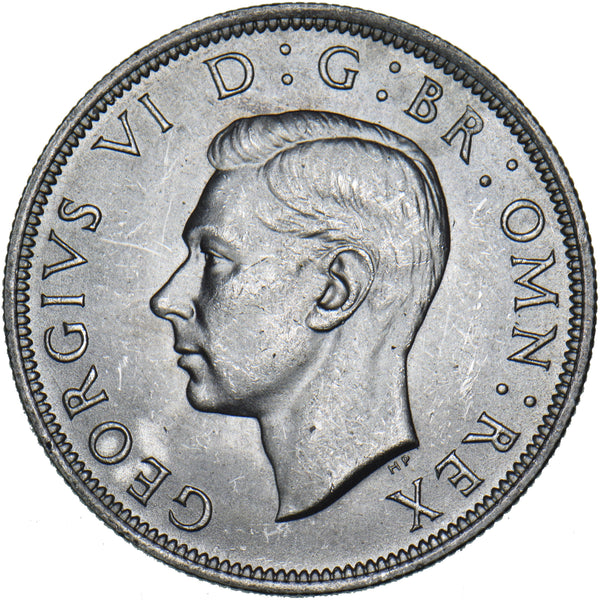 1946 Halfcrown - George VI British Silver Coin - Superb