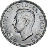 1946 Halfcrown - George VI British Silver Coin - Superb