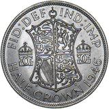 1946 Halfcrown - George VI British Silver Coin - Superb