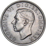 1950 Halfcrown - George VI British Coin - Superb