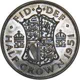 1951 Proof Halfcrown - George VI British Coin - Superb
