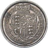1817 Shilling - George III British Silver Coin - Very Nice