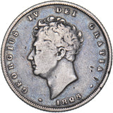 1825 Shilling - George IV British Silver Coin