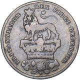 1826 Shilling - George IV British Silver Coin