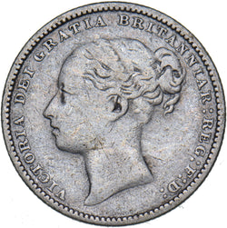 1881 Shilling - Victoria British Silver Coin