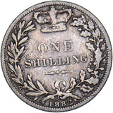 1882 Shilling - Victoria British Silver Coin