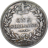 1883 Shilling - Victoria British Silver Coin