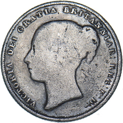 1840 Shilling - Victoria British Silver Coin