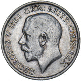 1916 Shilling - George V British Silver Coin - Nice