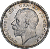 1929 Wreath Crown - George V British Silver Coin - Superb