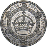 1929 Wreath Crown - George V British Silver Coin - Superb