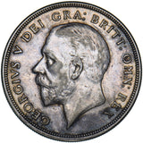 1930 Wreath Crown - George V British Silver Coin - Nice