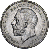 1935 Crown - George V British Silver Coin - Superb