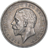 1935 Crown - George V British Silver Coin - Very Nice