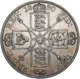 1890 Double Florin - Victoria British Silver Coin - Nice