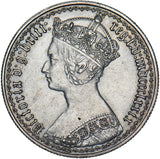 1879 Gothic Florin - Victoria British Silver Coin - Very Nice