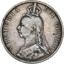 1889 Florin - Victoria British Silver Coin