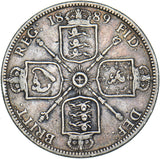1889 Florin - Victoria British Silver Coin