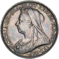 1893 Florin - Victoria British Silver Coin - Very Nice