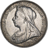 1893 Florin - Victoria British Silver Coin - Very Nice