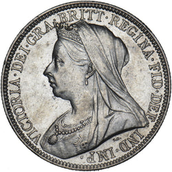 1896 Florin - Victoria British Silver Coin - Very Nice