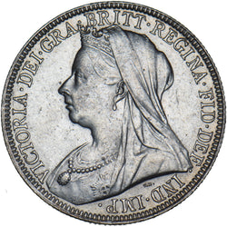 1899 Florin - Victoria British Silver Coin - Very Nice