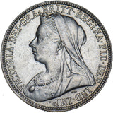 1899 Florin - Victoria British Silver Coin - Very Nice