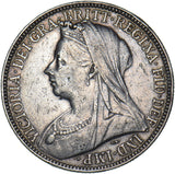 1900 Florin - Victoria British Silver Coin - Nice