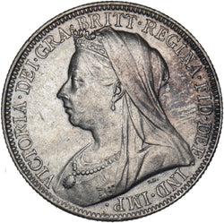 1901 Florin - Victoria British Silver Coin - Very Nice