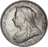 1901 Florin - Victoria British Silver Coin - Very Nice