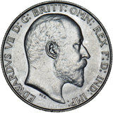 1902 Florin - Edward VII British Silver Coin - Very Nice