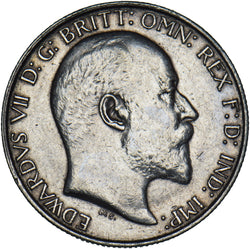 1903 Florin - Edward VII British Silver Coin - Nice