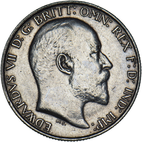 1903 Florin - Edward VII British Silver Coin - Nice