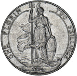 1904 Florin - Edward VII British Silver Coin - Nice