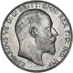 1906 Florin - Edward VII British Silver Coin - Nice