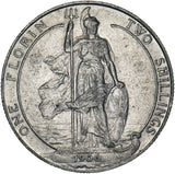 1906 Florin - Edward VII British Silver Coin - Nice