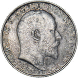 1907 Florin - Edward VII British Silver Coin - Very Nice
