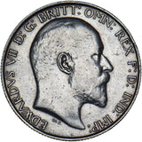 1910 Florin - Edward VII British Silver Coin - Nice