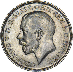 1911 Florin - George V British Silver Coin - Nice