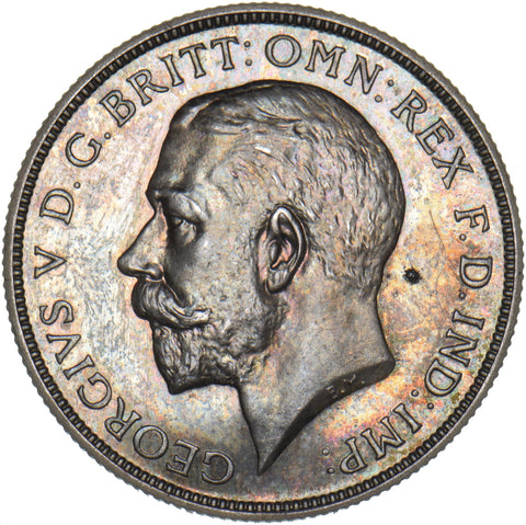 1911 Proof Florin - George V British Silver Coin - Superb