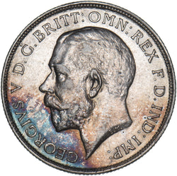 1914 Florin - George V British Silver Coin - Very Nice