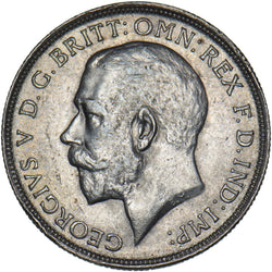 1916 Florin - George V British Silver Coin - Very Nice