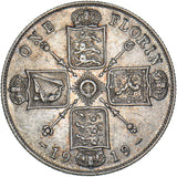 1919 Florin - George V British Silver Coin - Nice