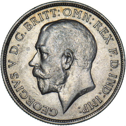 1919 Florin - George V British Silver Coin - Nice