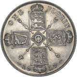 1919 Florin - George V British Silver Coin - Nice